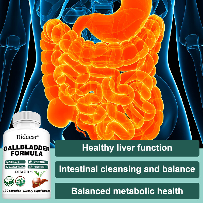 Gallbladder Formula Made w/Purified Bile Salts & Ox Bile Digestive Enzymes