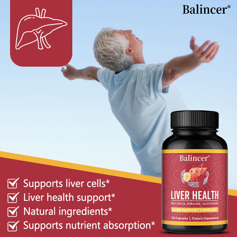 Milk Thistle Extract Natural Liver Cleanse Nutrient Absorption 30-120 Capsule