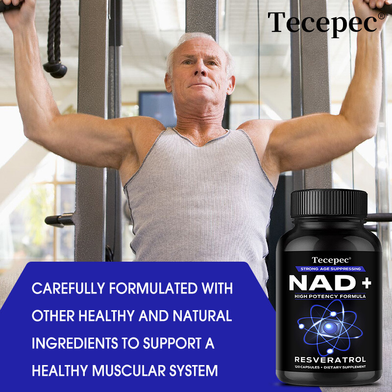 NAD+ High Potency Supplement Cardiovascular Support,Balance Energy Levels