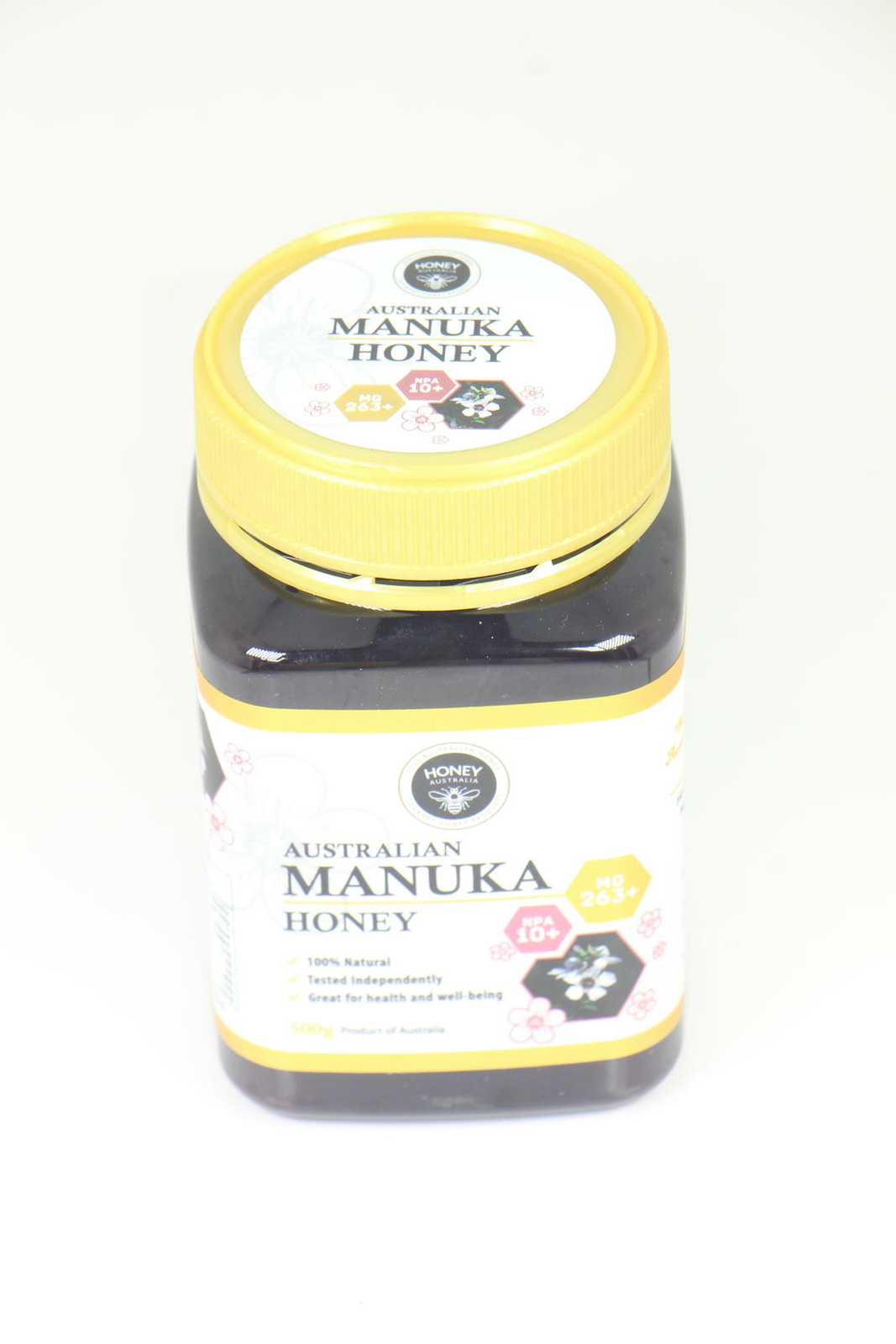 2 PACK Honey Australia Manuka Honey Raw Pure MGO 263+ NPA 10+ 500 g BB 3/25 U55A