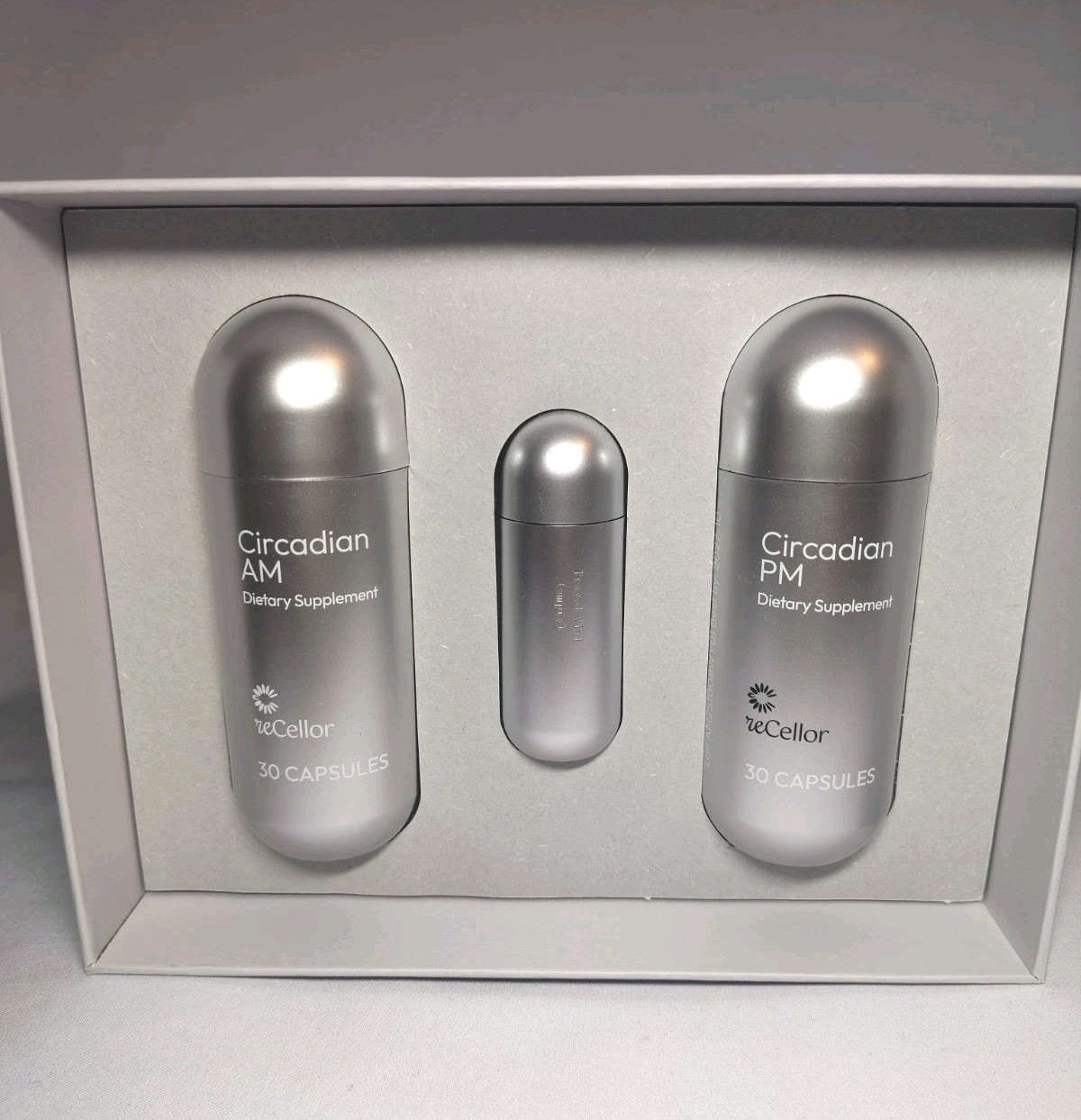 reCellor – Circadian AM+PM 30 + 30 = Total 60 Dietary Supplement Capsules NIB