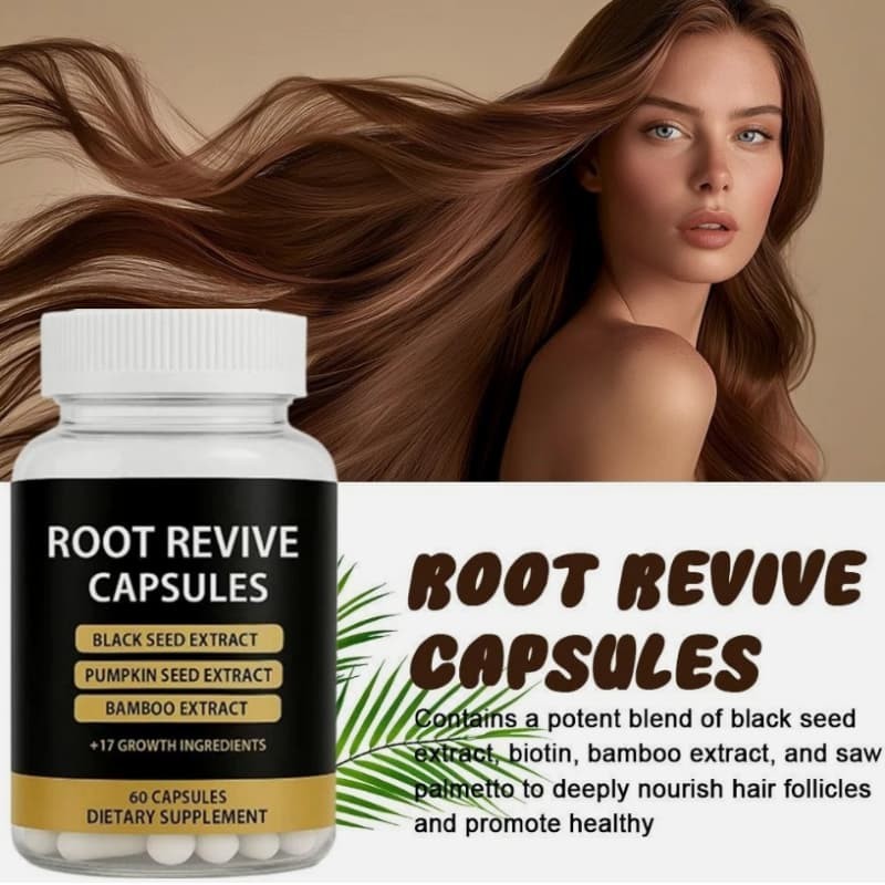 Root Revive Capsules for Hair Growth, Nourishes Thinning Hair & Boosts Hair