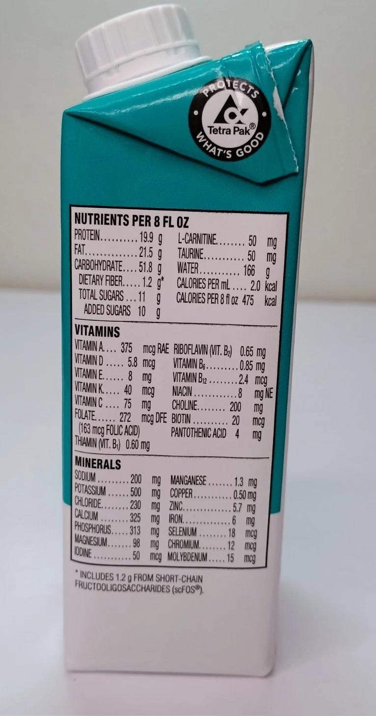 24 CT. TWOCAL HN 2.0 Cal Tube Feeding Formula 8 Oz Box Of Vanilla Exp Dec 2026