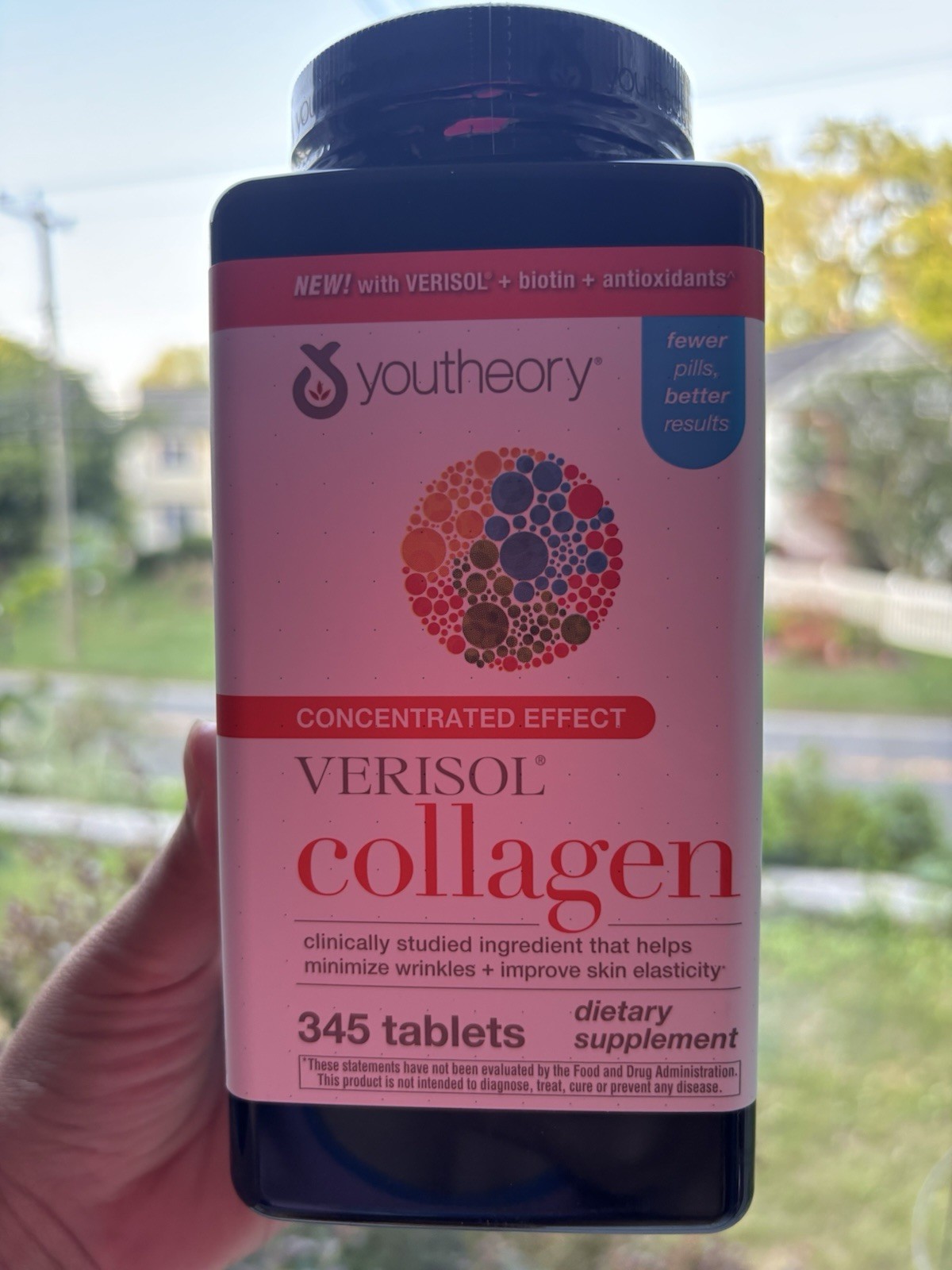 youtheory VERISOL Collagen 2,500mg Tablets 345 ct Dairy/Soy-Free