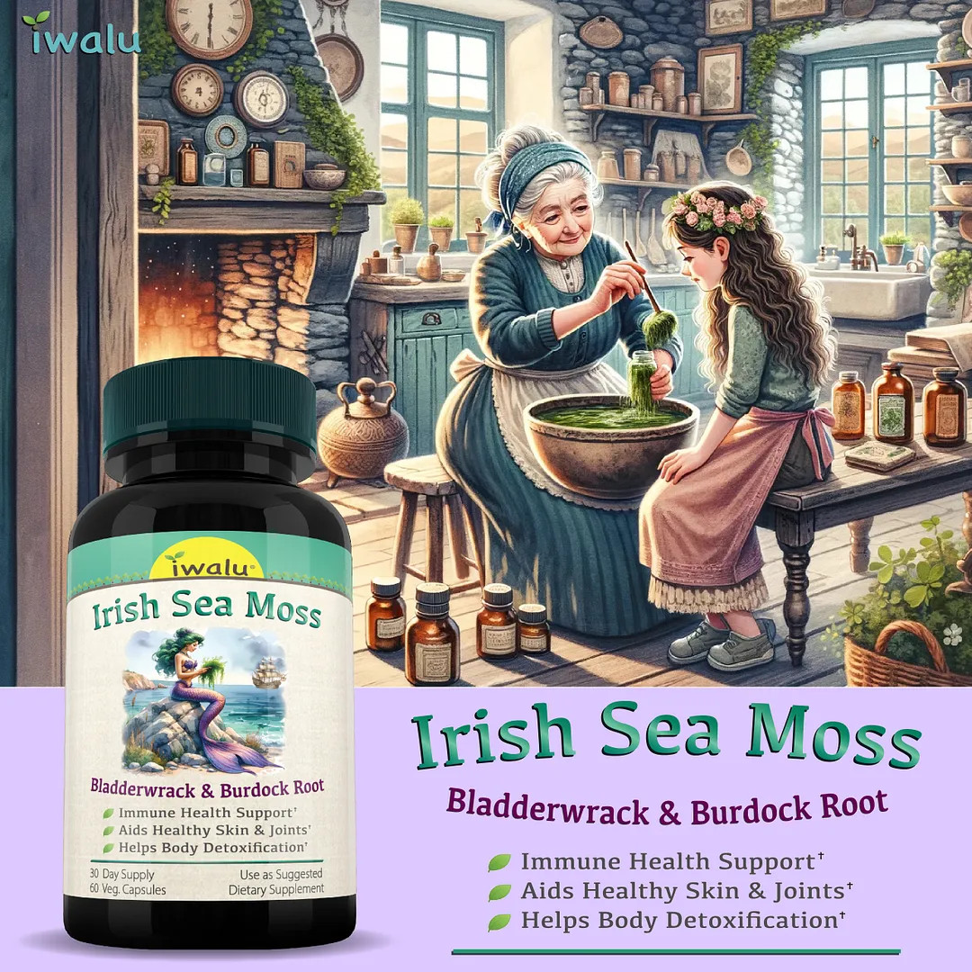 Sea Moss Drive | Best Supplement Capsule Pill Men Women FREE SHIP