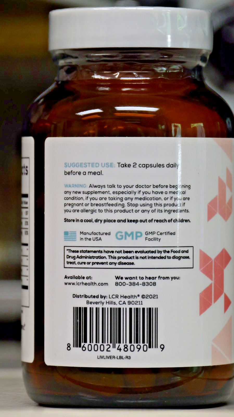 LCR, Keto Detox, Dietary Supplement, 60 Capsules, 30-Day Supply