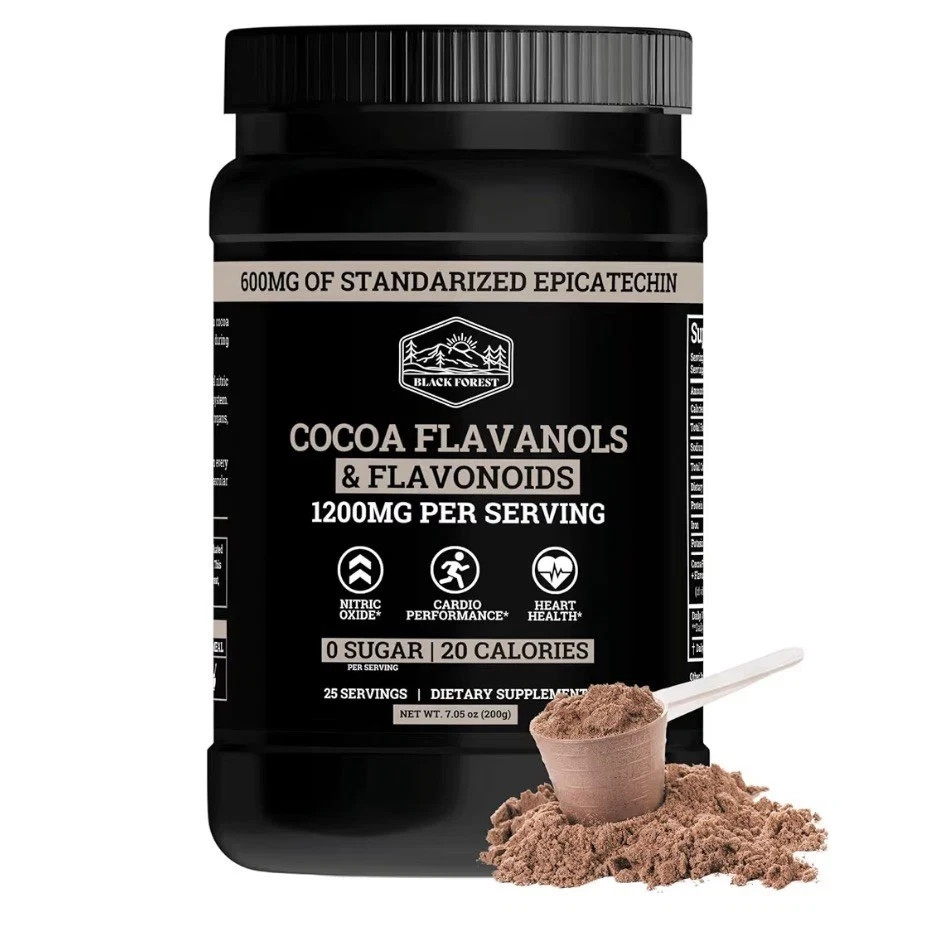 2PCS Black Forest elevated Flavanol Cocoa Powder and Flavonoids Supplements 1…
