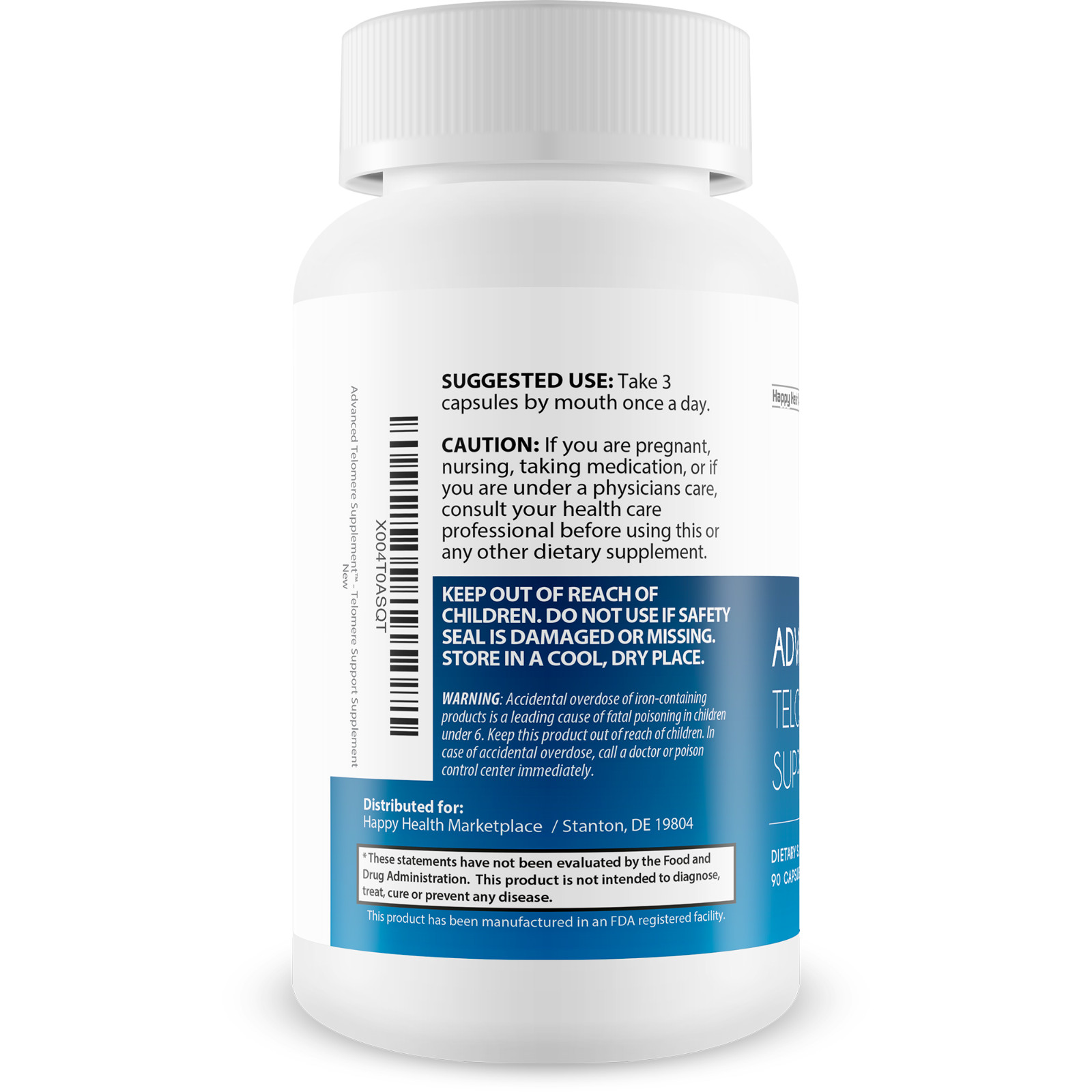Advanced Telomere Support – Our Best Advanced Telomere Supplement – NAD Booster
