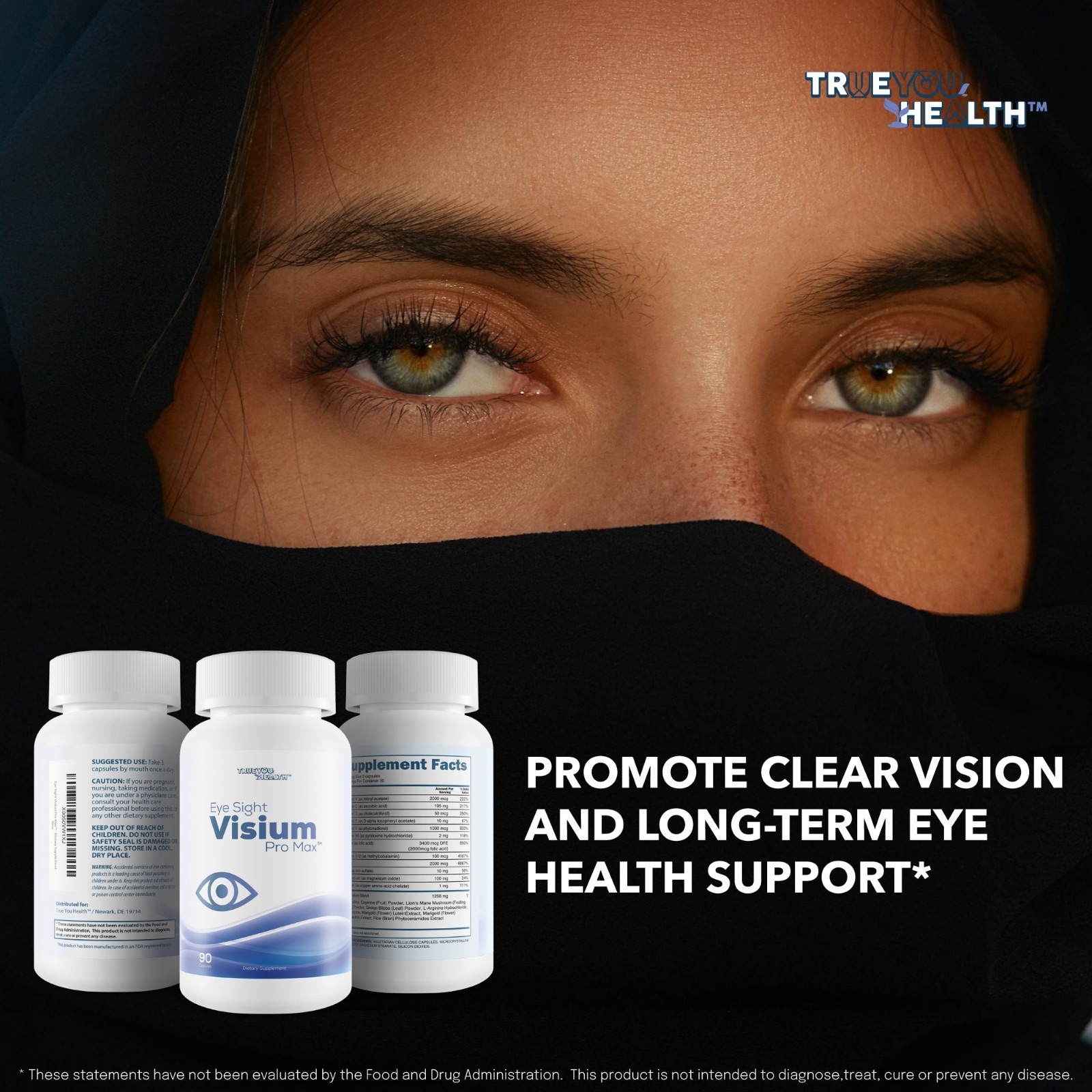 Eye Sight Visium Pro Max – Our Best Eye Vision Supplement – Natural Clear Vision