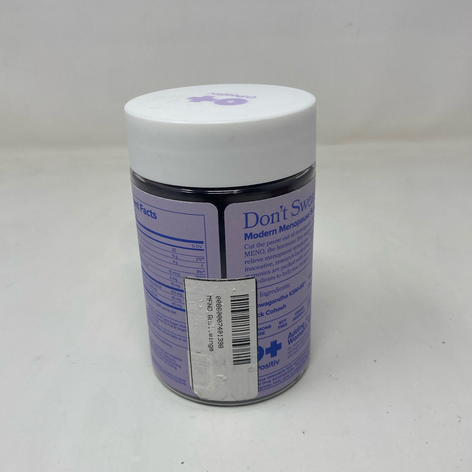 O Positiv MENO Menopause Gummies, Berry, Purple, 60 Gummies (EXP 7/2026)