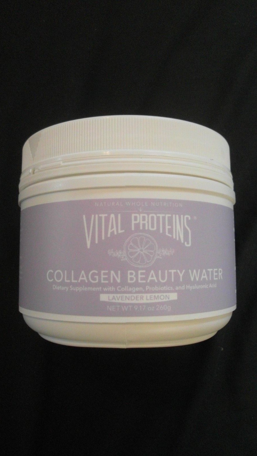 Vital Proteins Collagen Beauty Water 9.17 Oz Lavender Lemon 20 Servings @1