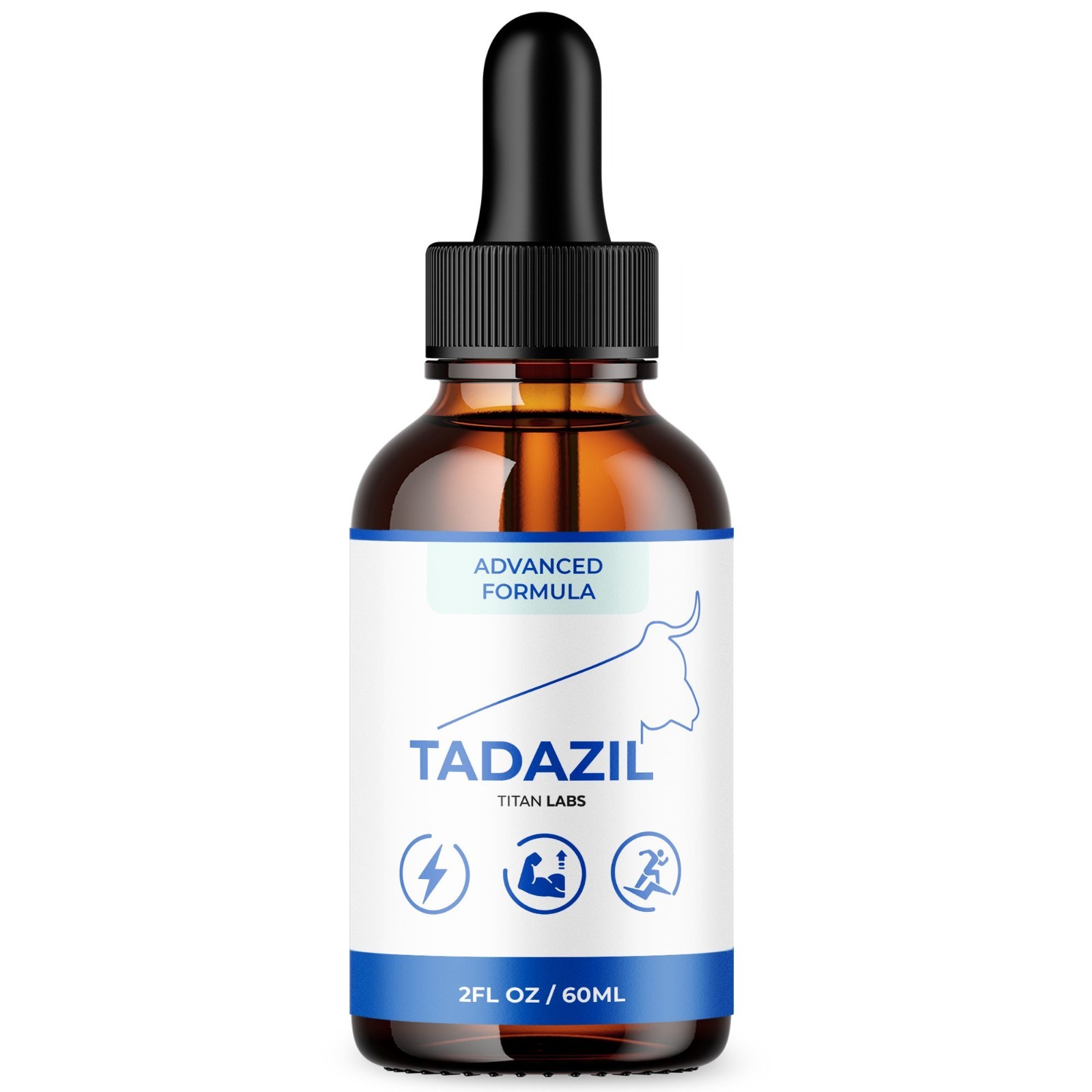 (1 Pack) Tadazil Male Health Support Drops Advanced Tada Zil Vitamin 30 Servings