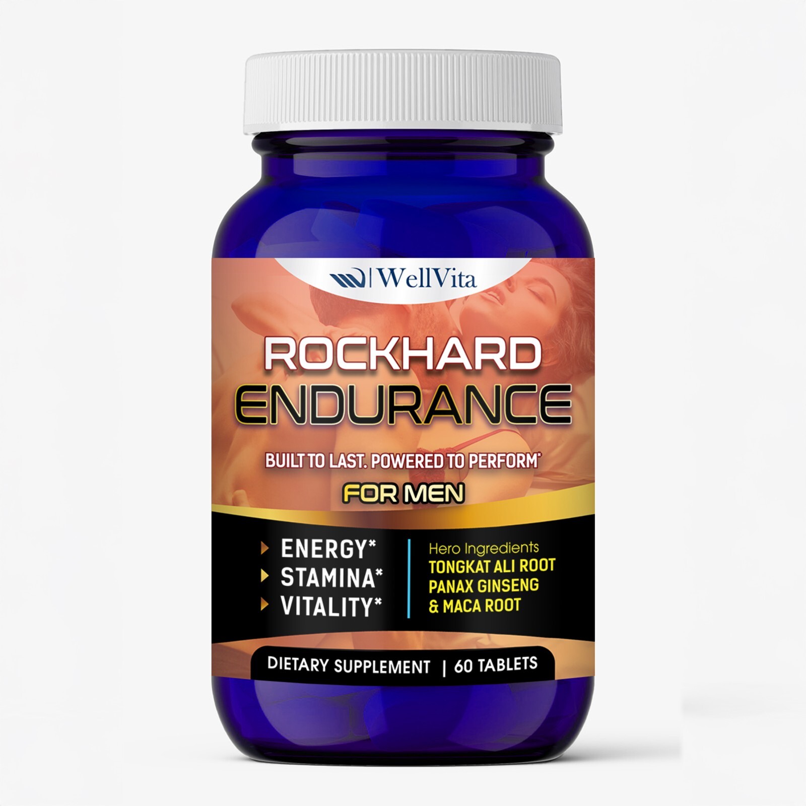 Male Enhancement & Testosterone Support – Men’s Health Libido Booster 60 Pills