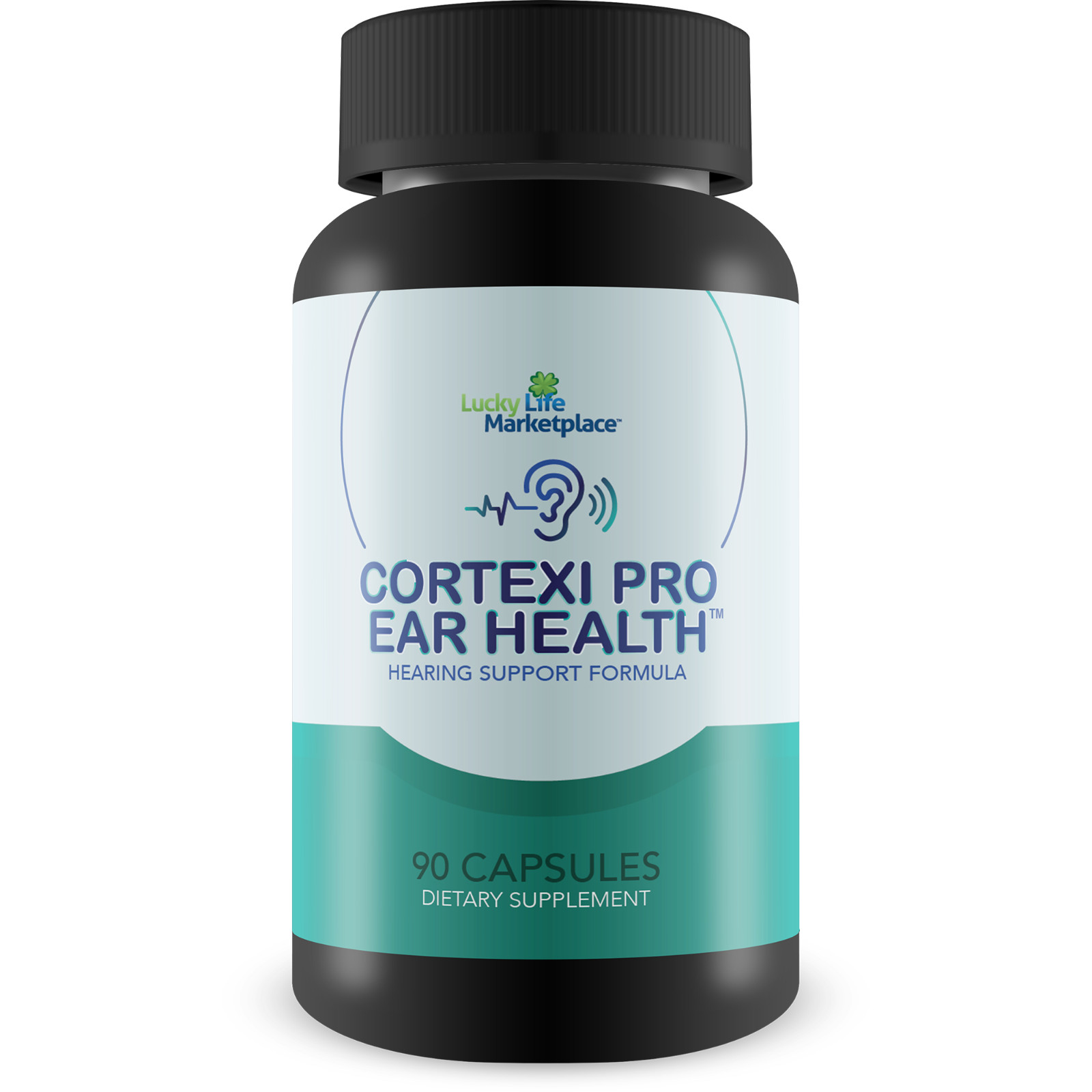 Cortexi Pro Ear Health – Hearing Support Formula with Turmeric, Vitamin C, Zinc