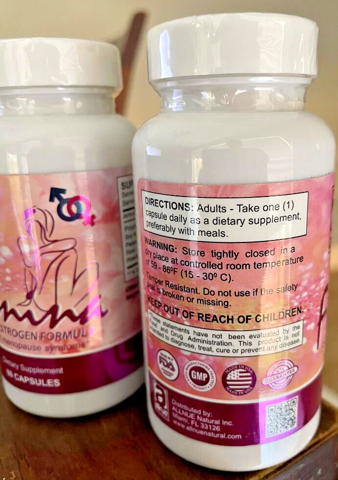 2 Femina Phytoestrogen Formula Control Menopause Woman Menopausia Feminelle Cell