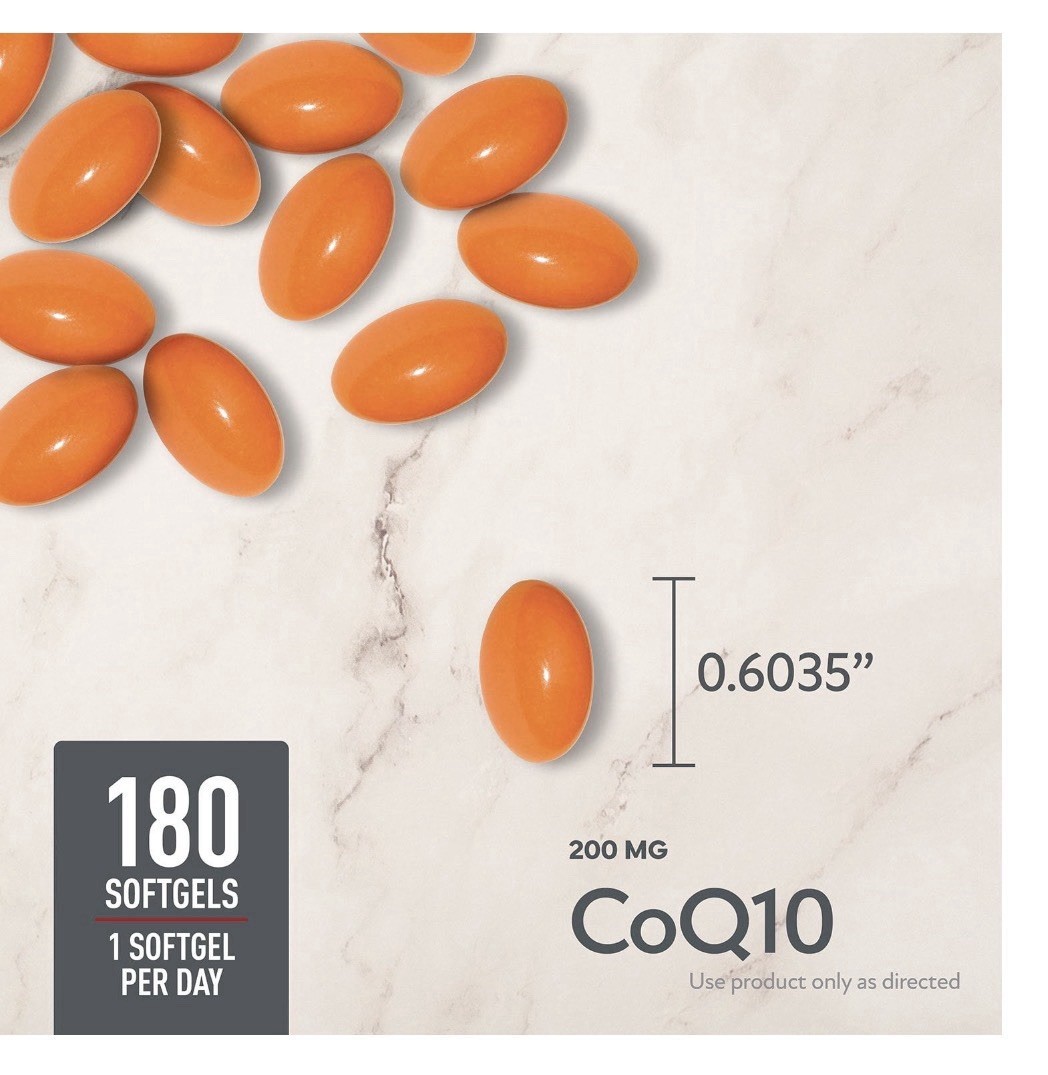 Member’s Mark CoQ10 Softgels 200 mg, 180 count — Supports Heart Health