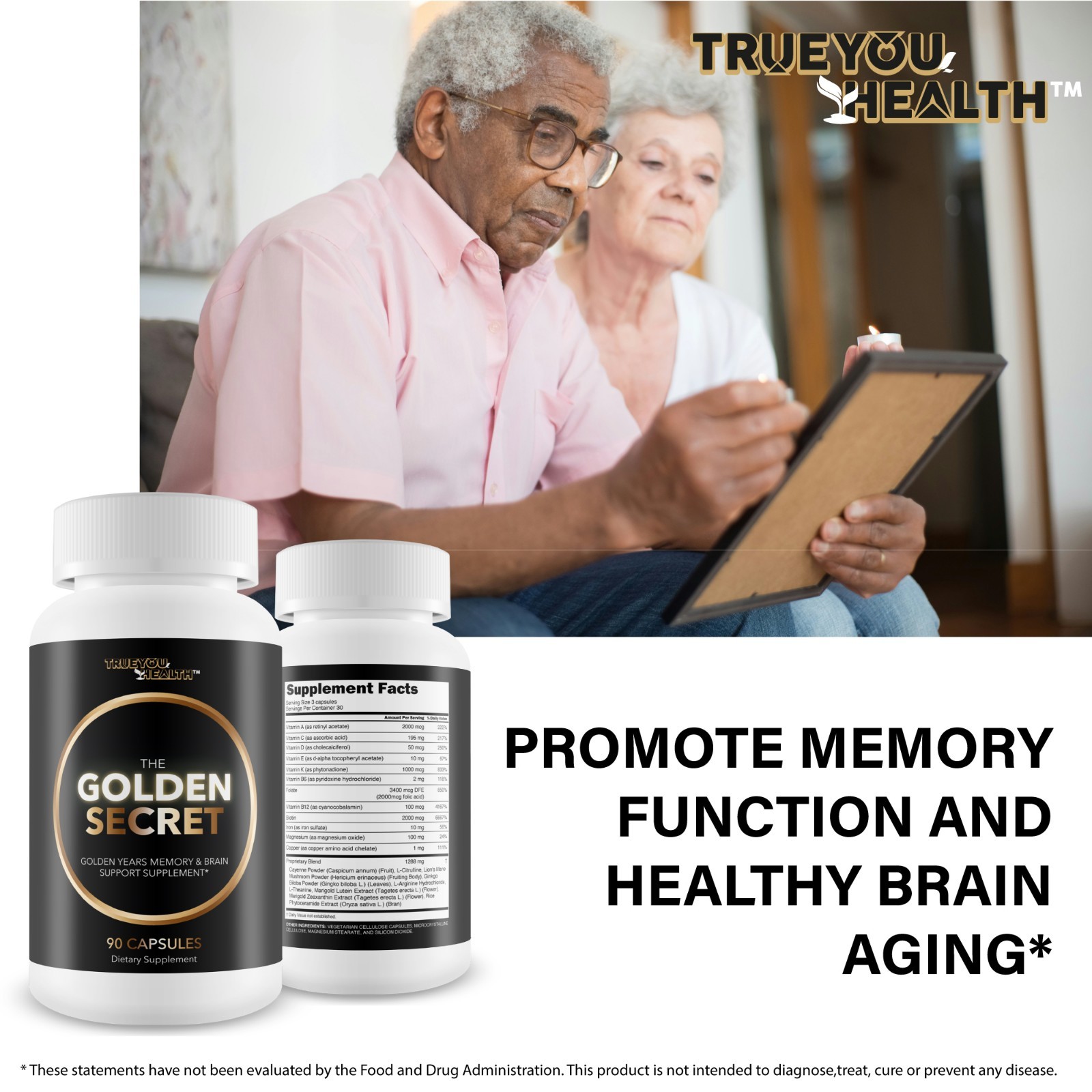 The Golden Secret – Memory Support – Golden Years Memory & Brain Support