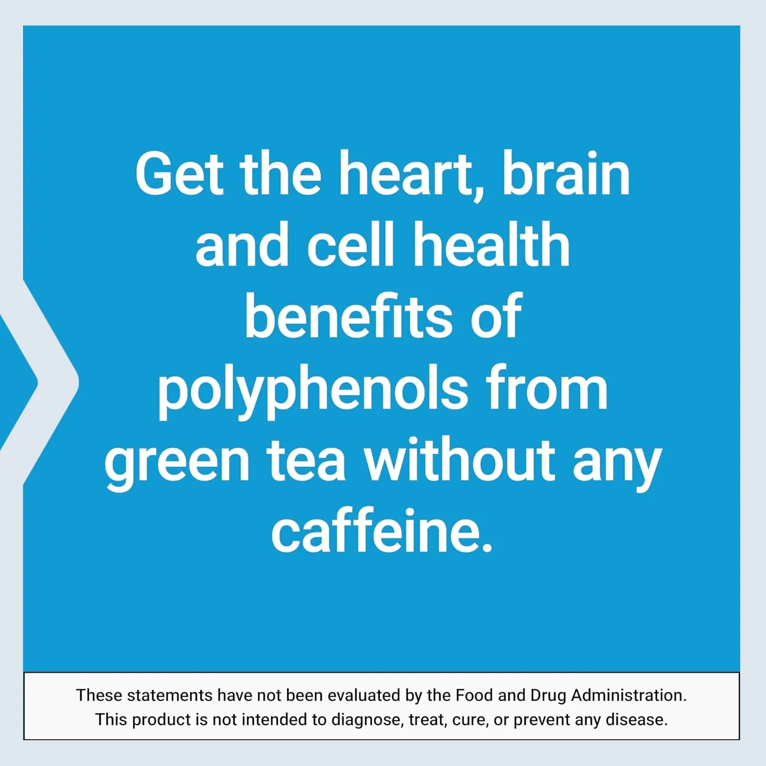 Life Extension Decaffeinated Mega Green Tea Extract 98% Polyphenols,100 Veg Caps