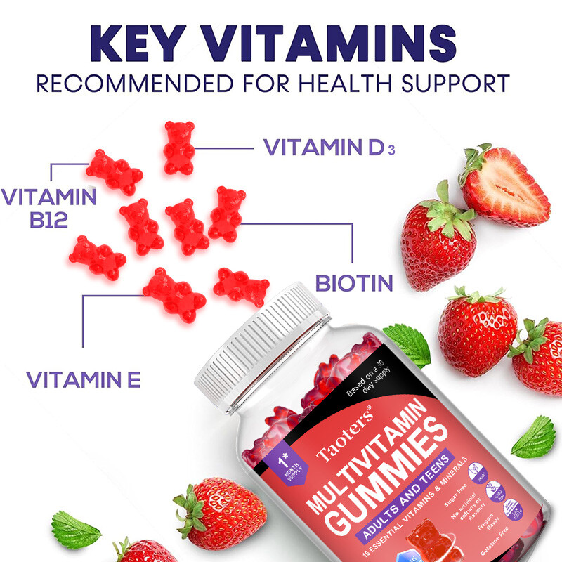 Gummies Multivitamin + Immune Support, 60 Gummies