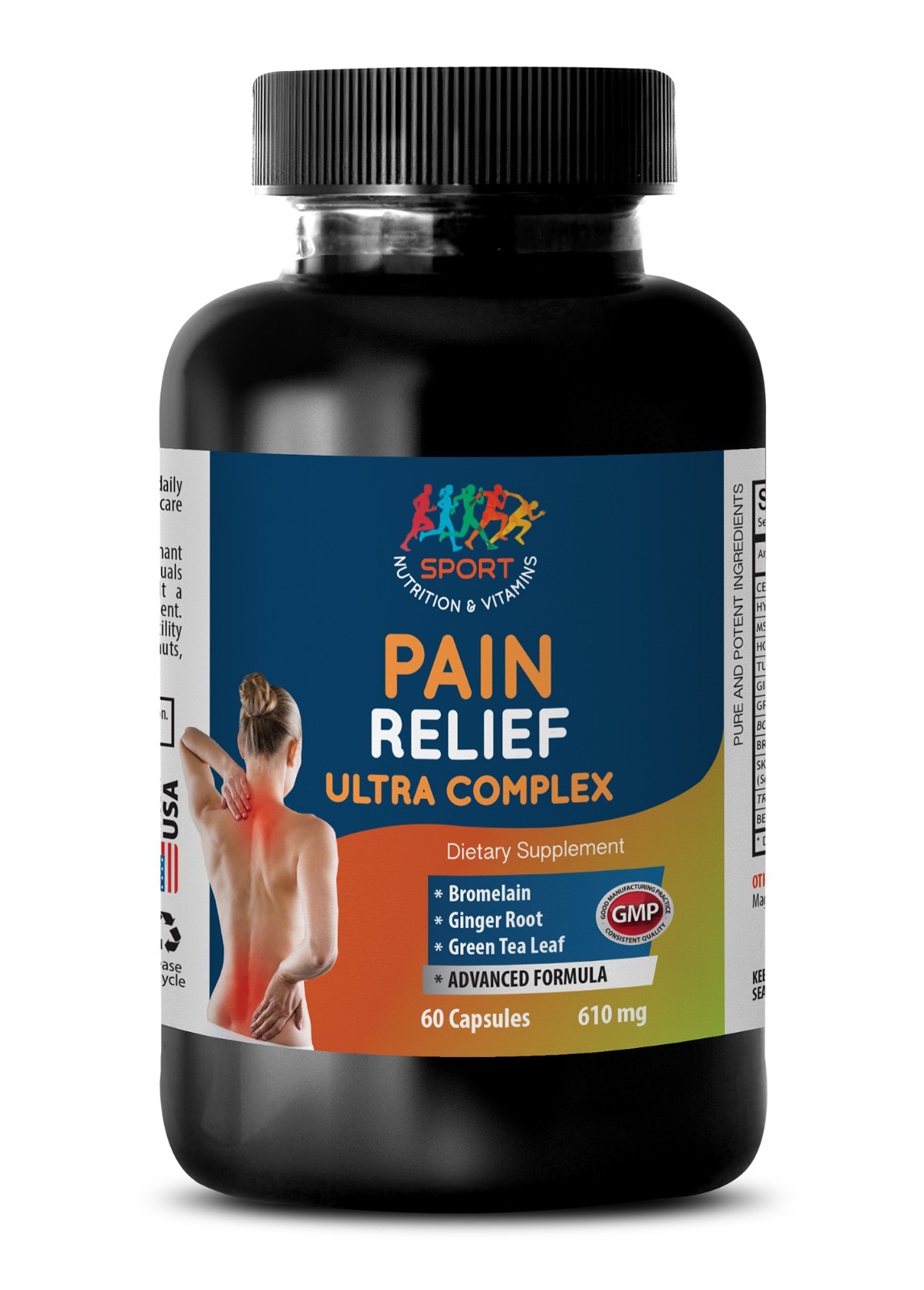 Pain relief joints – PAIN RELIEF ULTRA COMPLEX – 1 Bottle – holy basil leaf