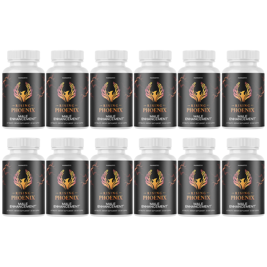 Rising Phoenix Male Enhancement Tablet – 12 Bottles