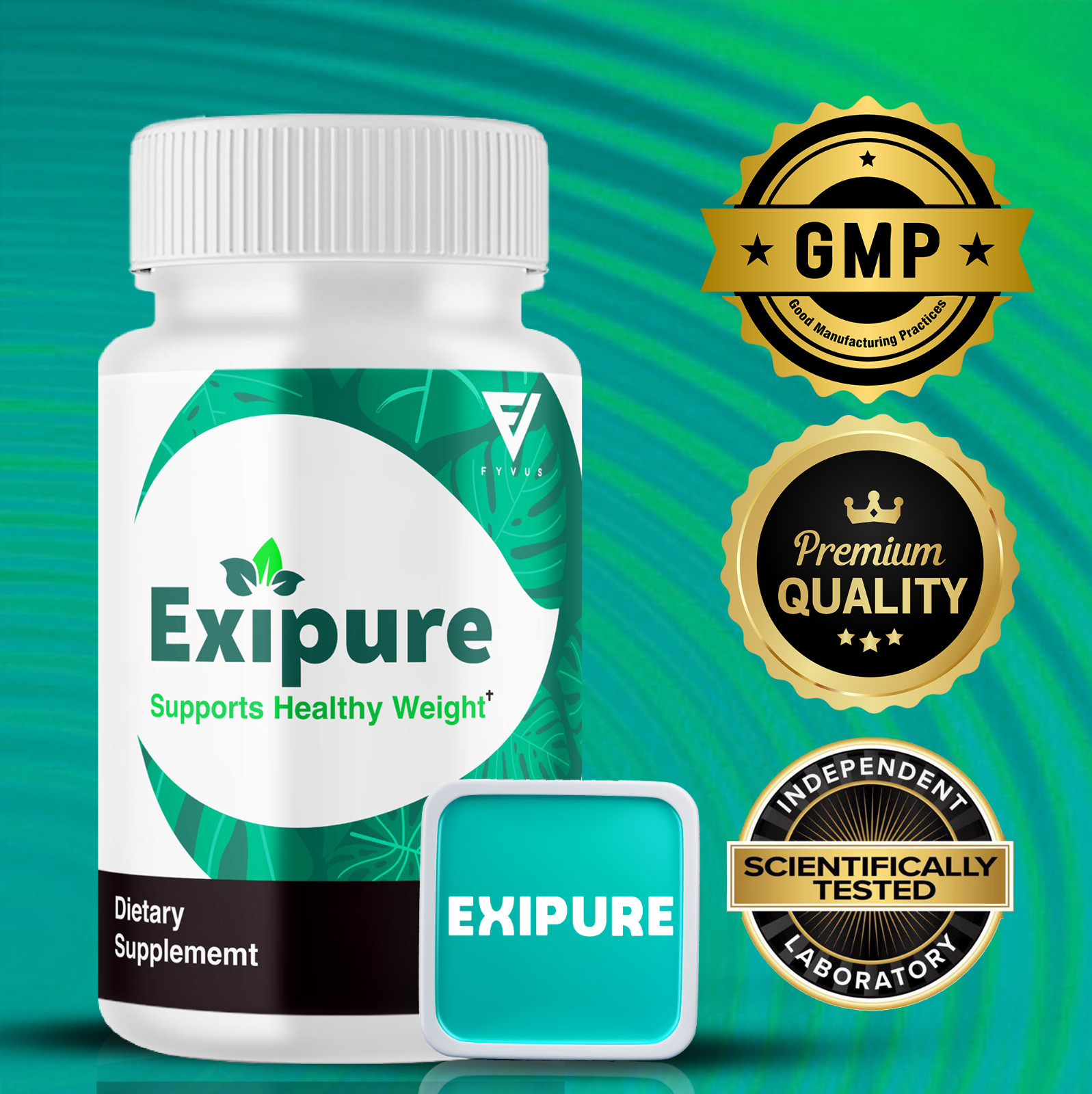 (2 Pack) Exipure Official Weight Loss Supplement Pills, Exi Pure (120 Capsules)