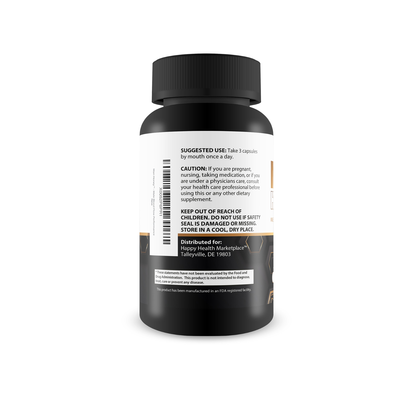 Man Honey – Our Best Male Blood Flow Performance Capsules – Become Alpha Male