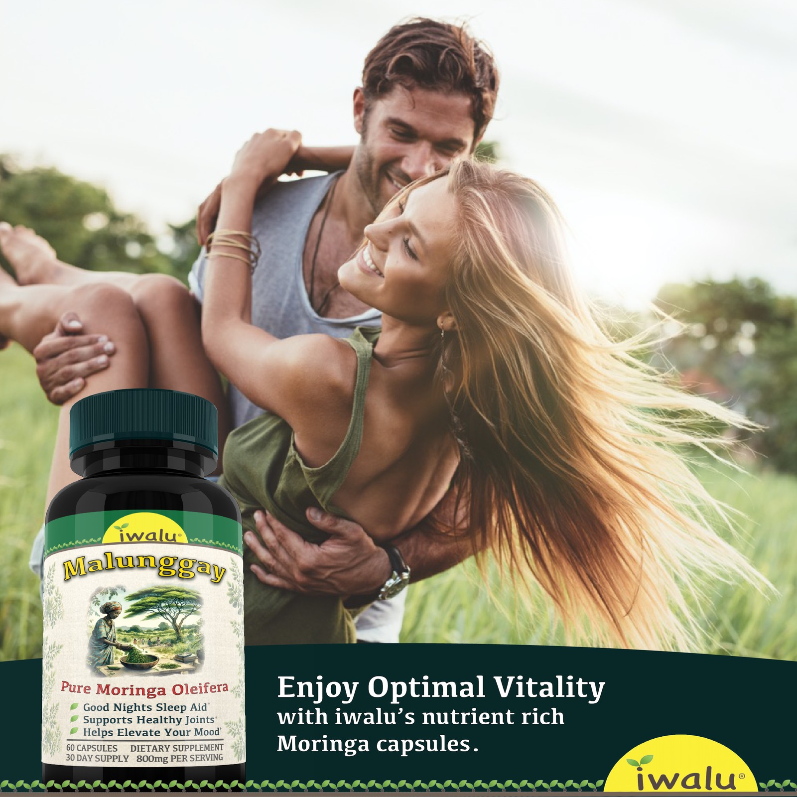 Suplementos De Espermidina – Promueve La Longevidad Celular, Cápsulas Moringa