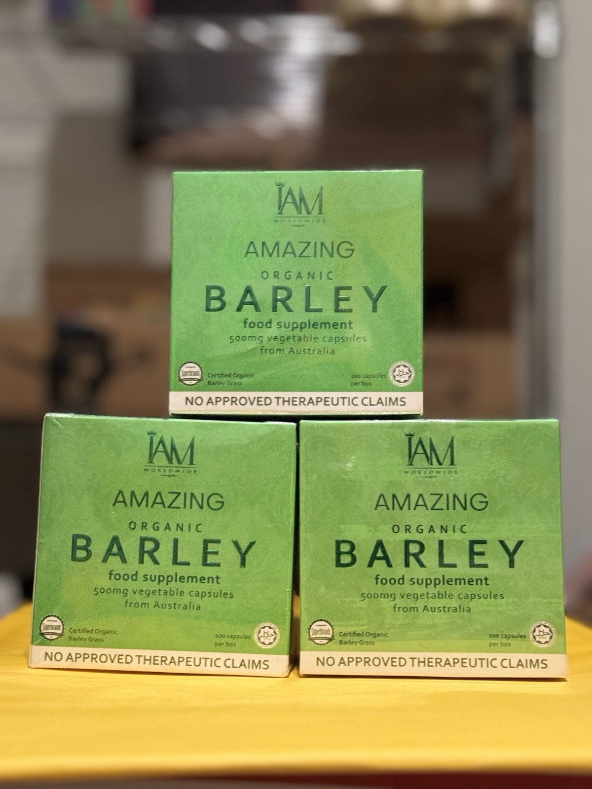 Amazing Pure Organic Barley Capsule(new Packaging)