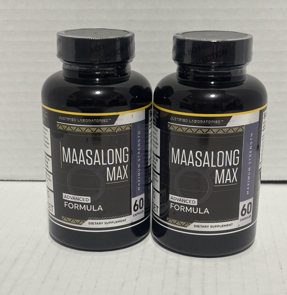 Maasalong Max Advanced Formula Supplement 120 Capsules- 2 Pack Exp 06/2027