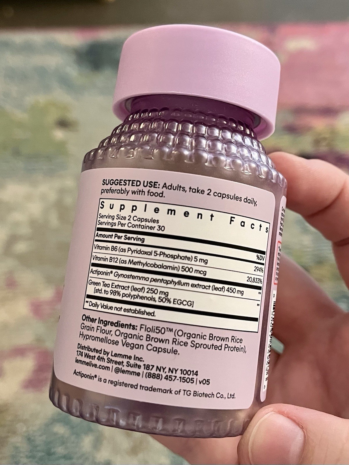 LEMME Burn Capsules 60 Count Dietary Supplement