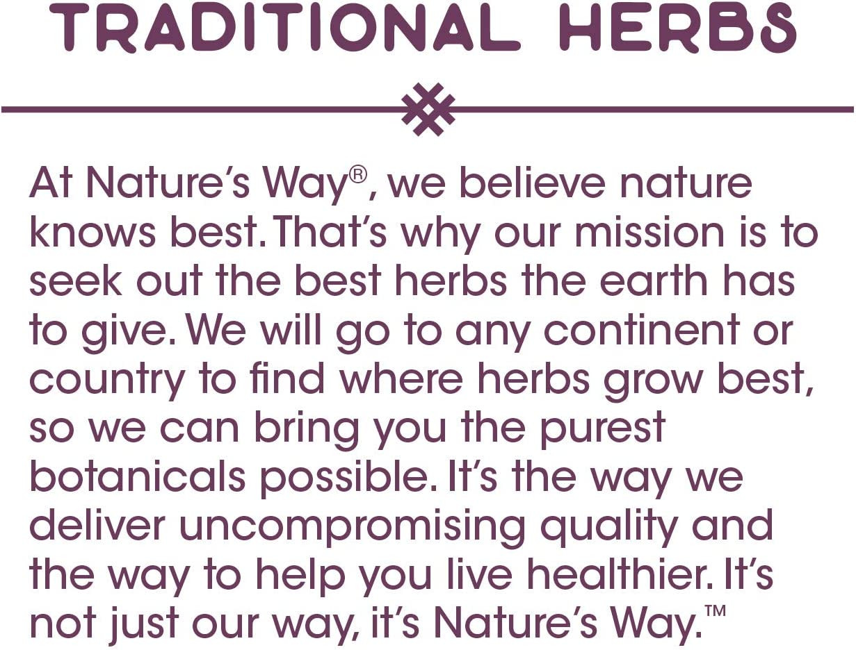 Nature’s Way Kidney Bladder, Traditional Herbs Supplement, 900mg, 100 Capsules