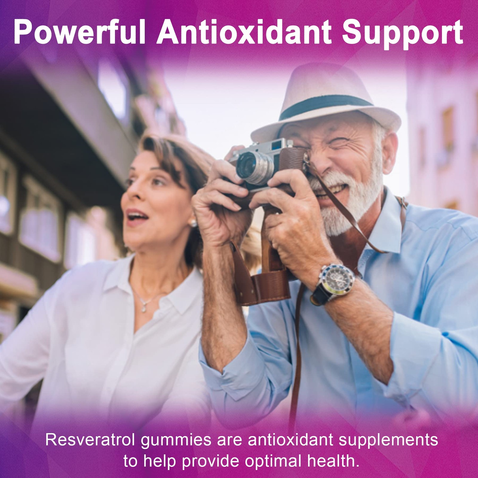 Resveratrol Supplement 1500mg – Gummies 60 Count (Pack of 2)
