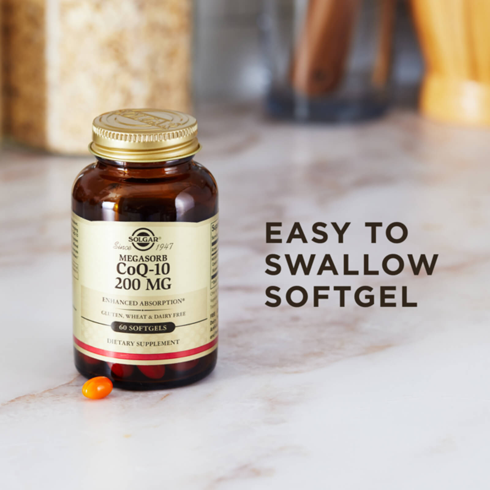 Solgar Megasorb CoQ-10 200 mg 60 Softgels