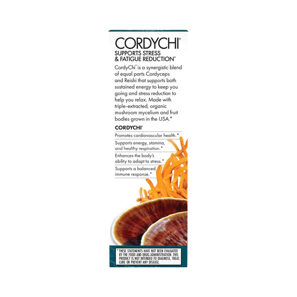 Fungi Perfecti Host Defense Cordychi Extract 2 Oz Organic Stress Support