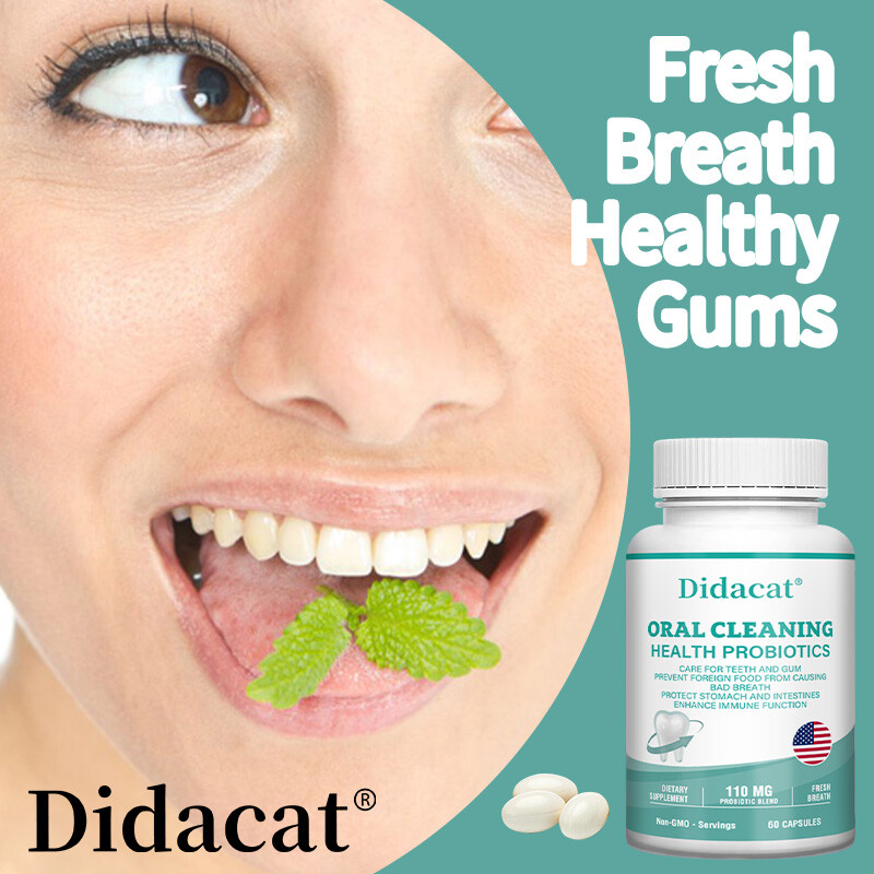 Oral Cleaning Health Probiotics Capsules – Care Teeth & Gum,Prevent Bad Breath