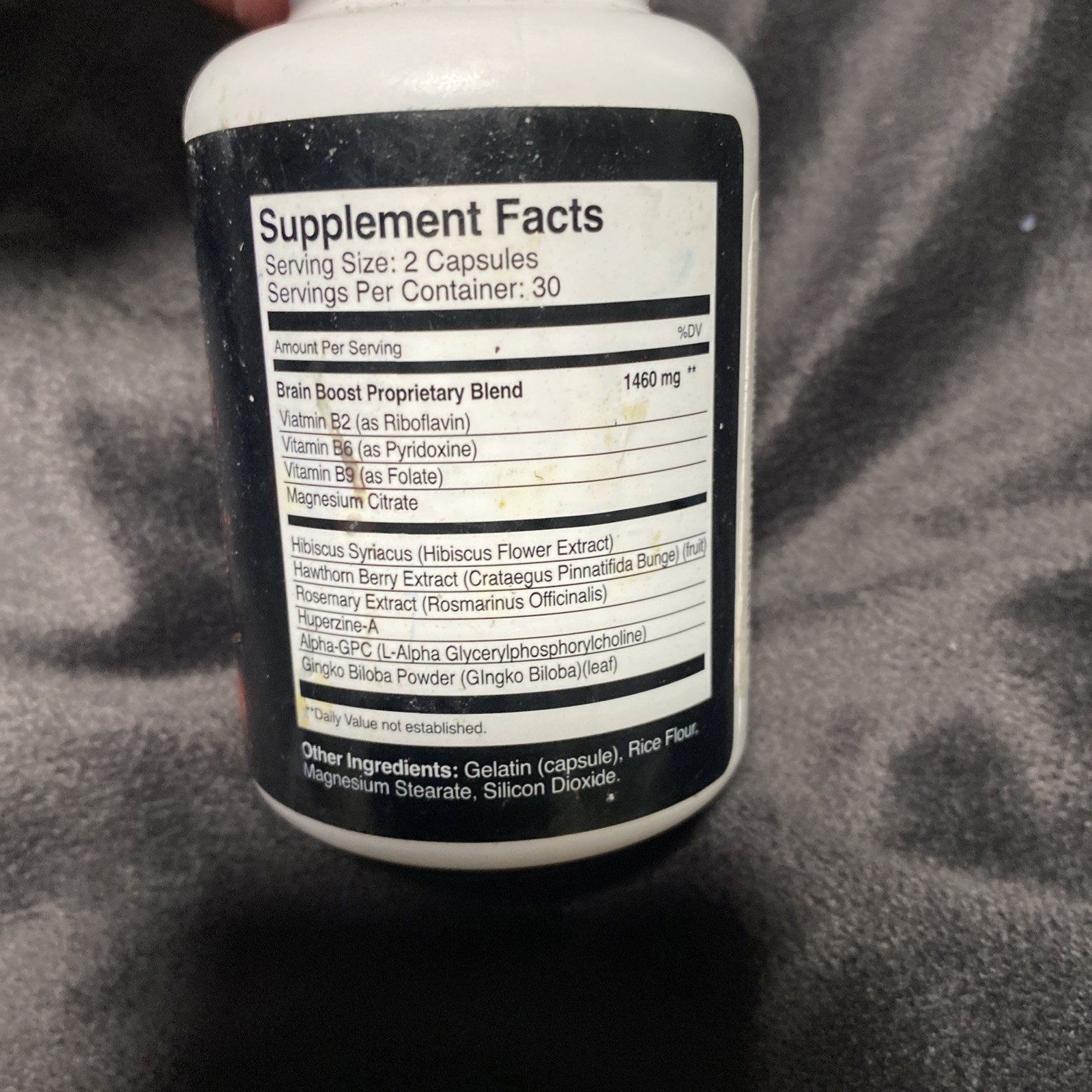 IQ Blast Pro nootropic Brain Supplement 30 Day Supply 60 Capsules Exp 08/27