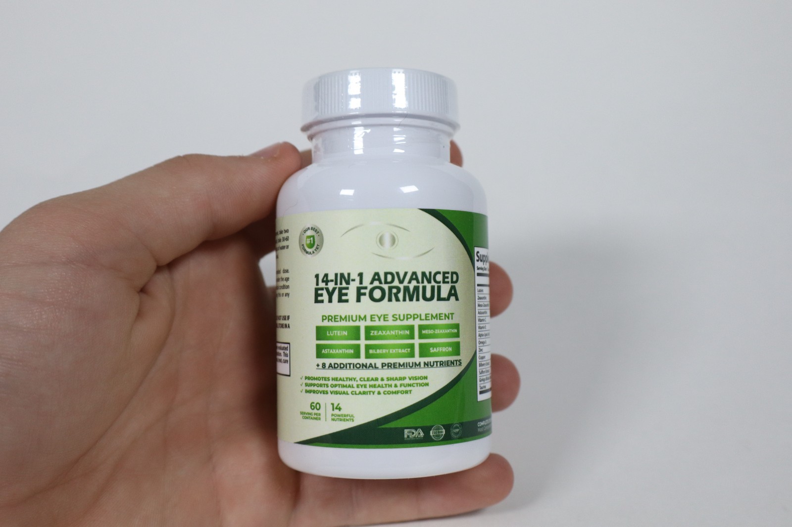 Advanced Eye Health Supplement 14-in-1 Formula – Brand New Sealed – 1 Count