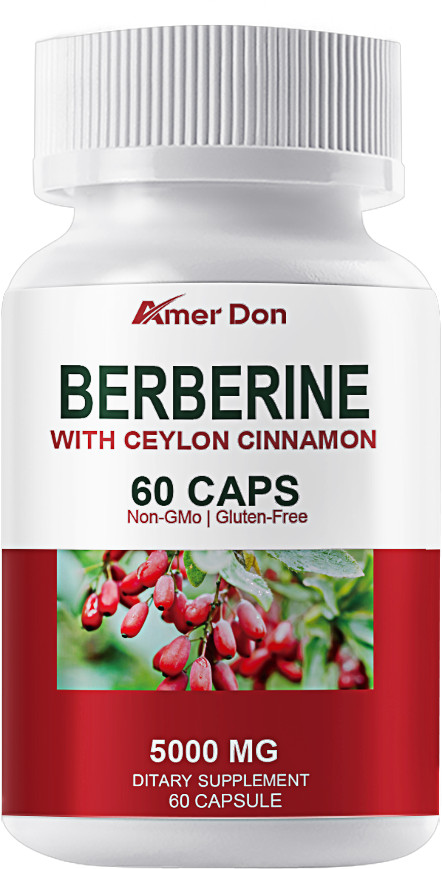 5000MG Berberine-with Ceylon Cinnamon-Healthy Cholesterol,Heart Health&Immune