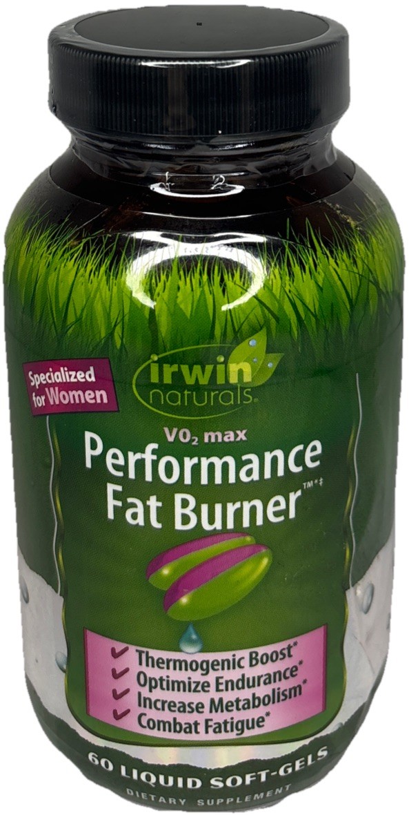 Irwin Naturals—VO2 Max Performance Fat Burner—60 Soft Gels—See Below—24 HR SHIP—