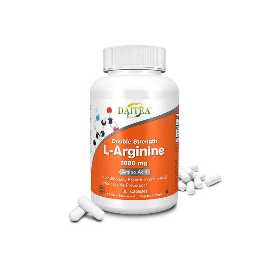 L-Arginine Arginine 1000mg Caps Anabolic Anticatabolic Nitric Oxide Precursor