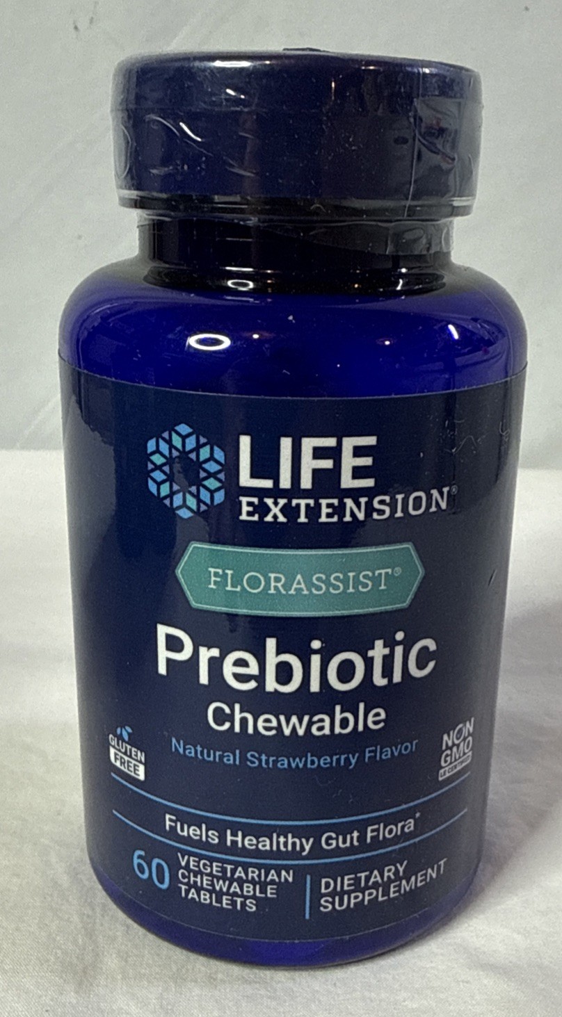 Life Extension FLORASSIST® PREBIOTIC 60 Chewables