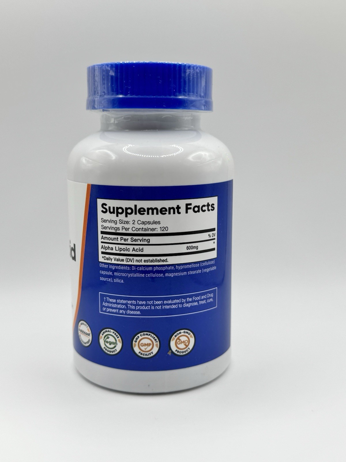 Nutricost Alpha Lipoic Acid – 600mg Per Serving – 240 Capsules | Vegan, Non-GMO