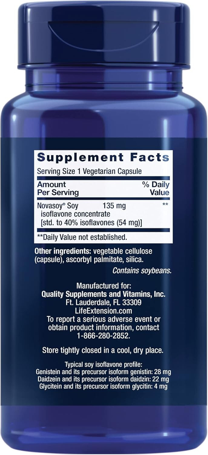 Life Extension ISOFLAVONES 60 Veg Caps