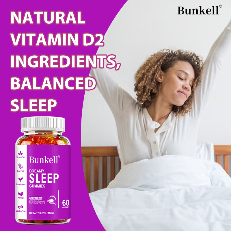 Sleep Gummies 60 count Fall Asleep Fast and Stay Asleep, Sleeping Aid Gummy