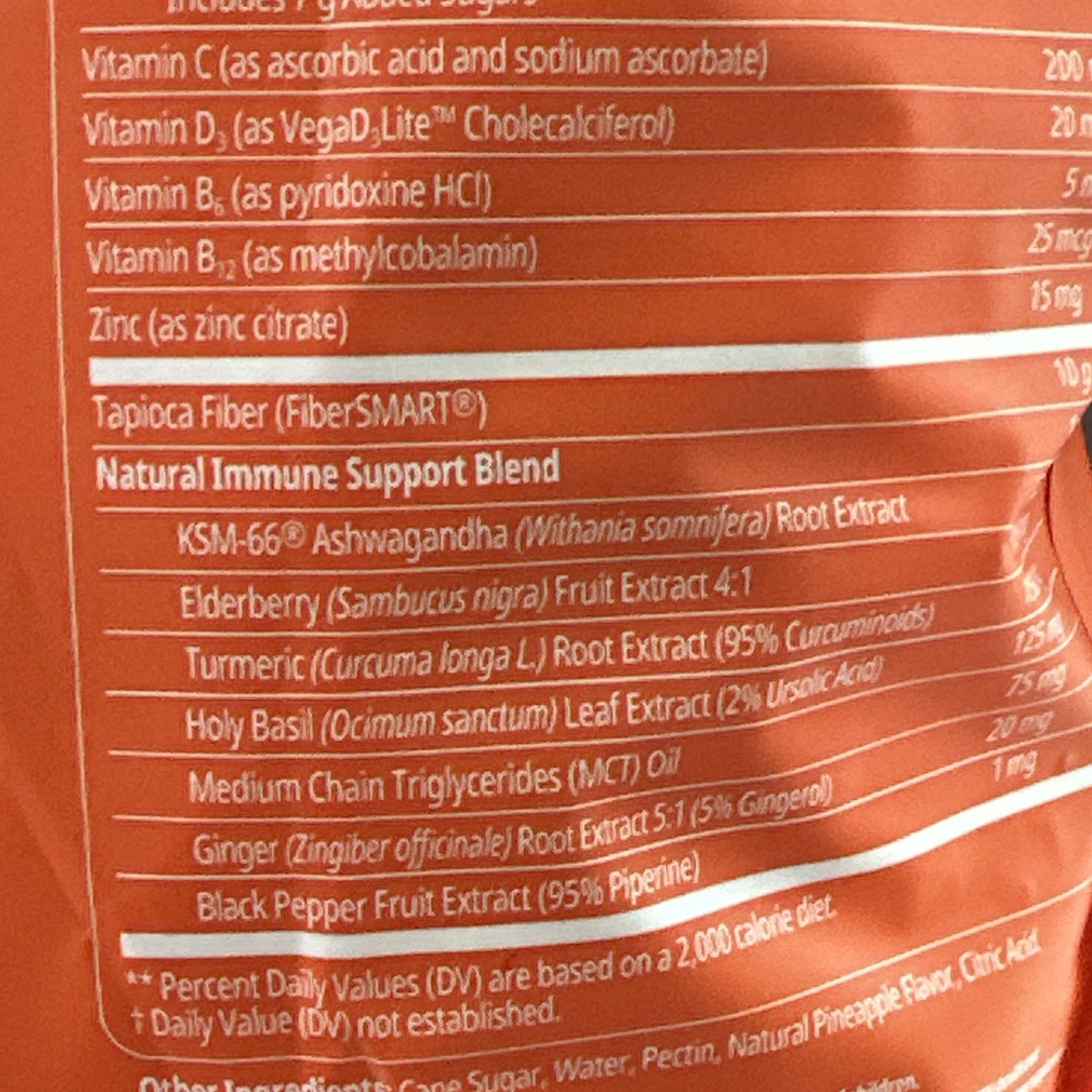 immün Daily Defense 13-in-1 Immune Support Gummies Sour Pineapple 28 Packs