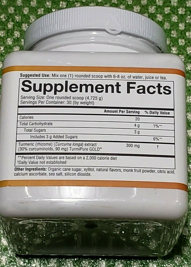 YOUTHEORY – TURMERIC POWDER – Tropical – Feature TurmiPure gold – Exp 8/2024