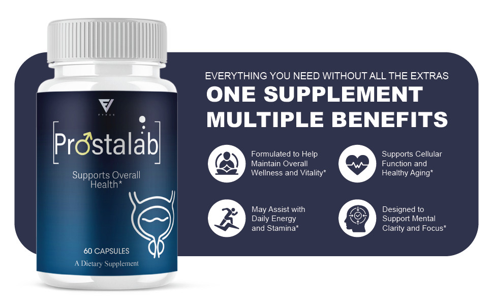 Prostalab Supports Overall Health, Prosta Lab Pills (60 Capsules)