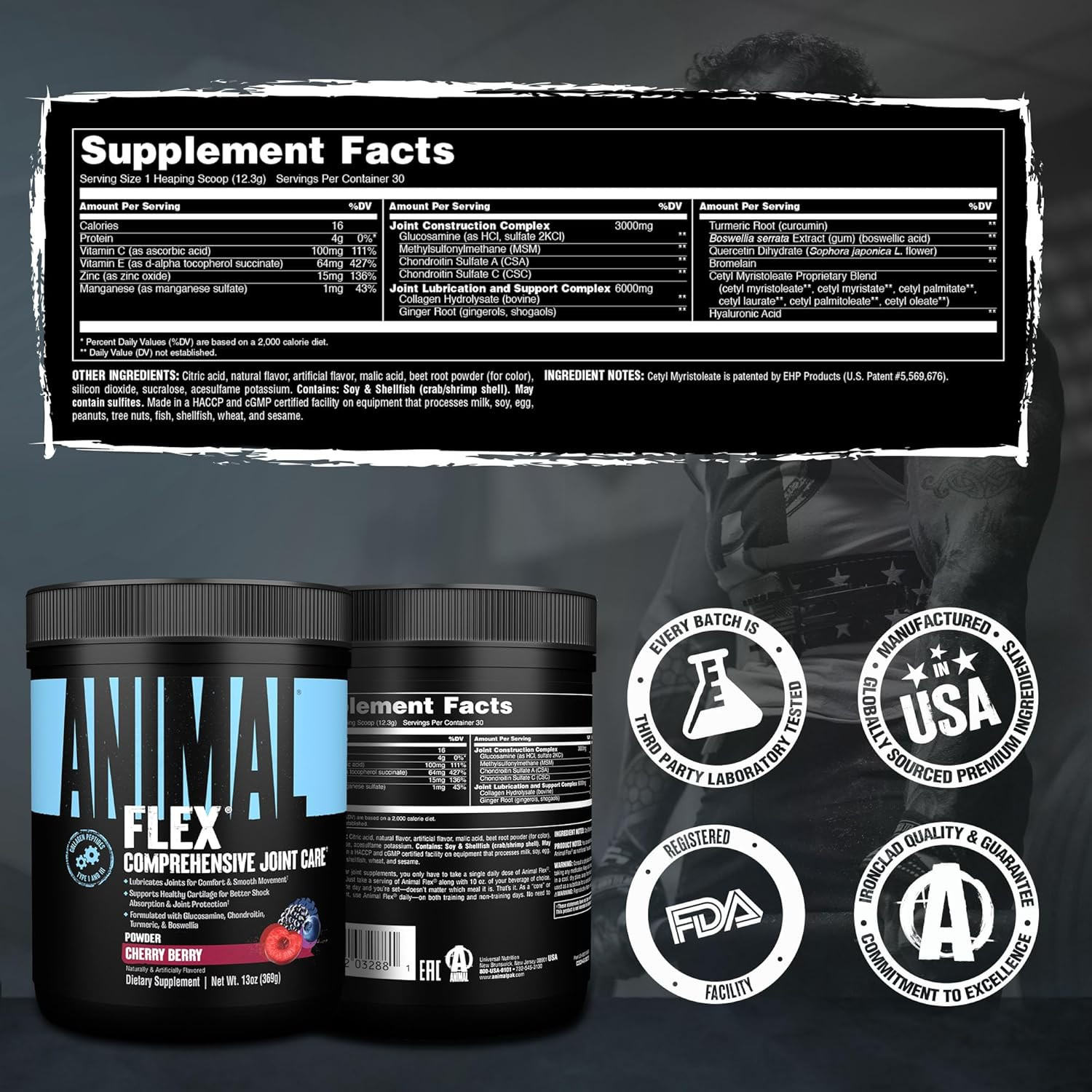 Flex Powder – Joint Support Supplement for Pain Relief, Repair and Restore Muscl