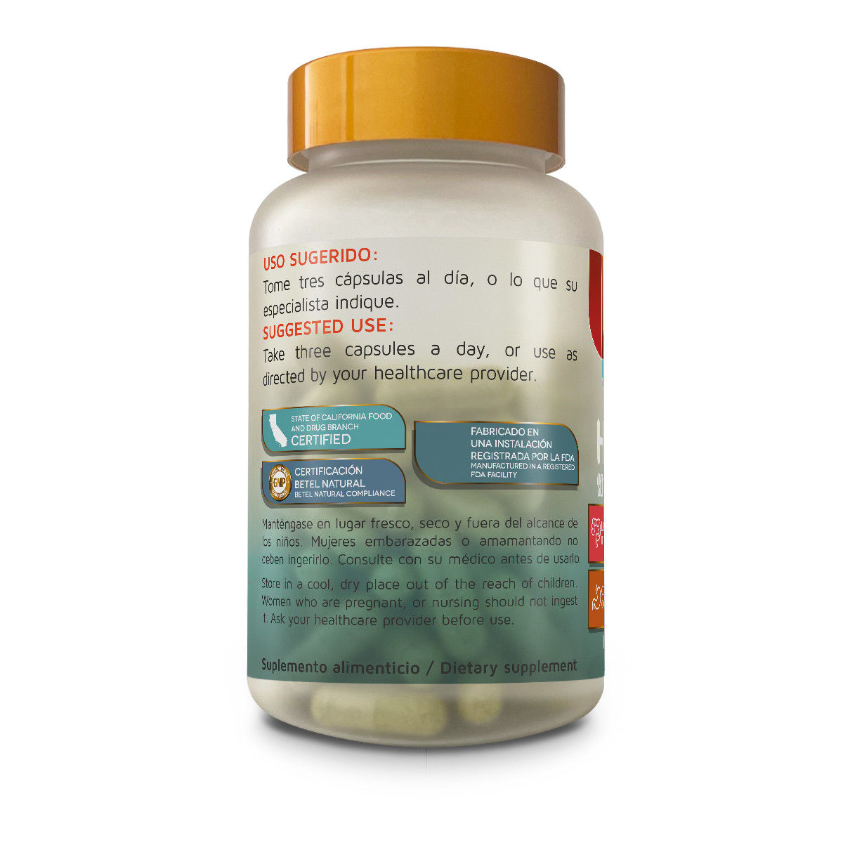 Premium Hoja Sen / Senna Leaf Capsules – 1500 mg Per Serving – 90 Caps
